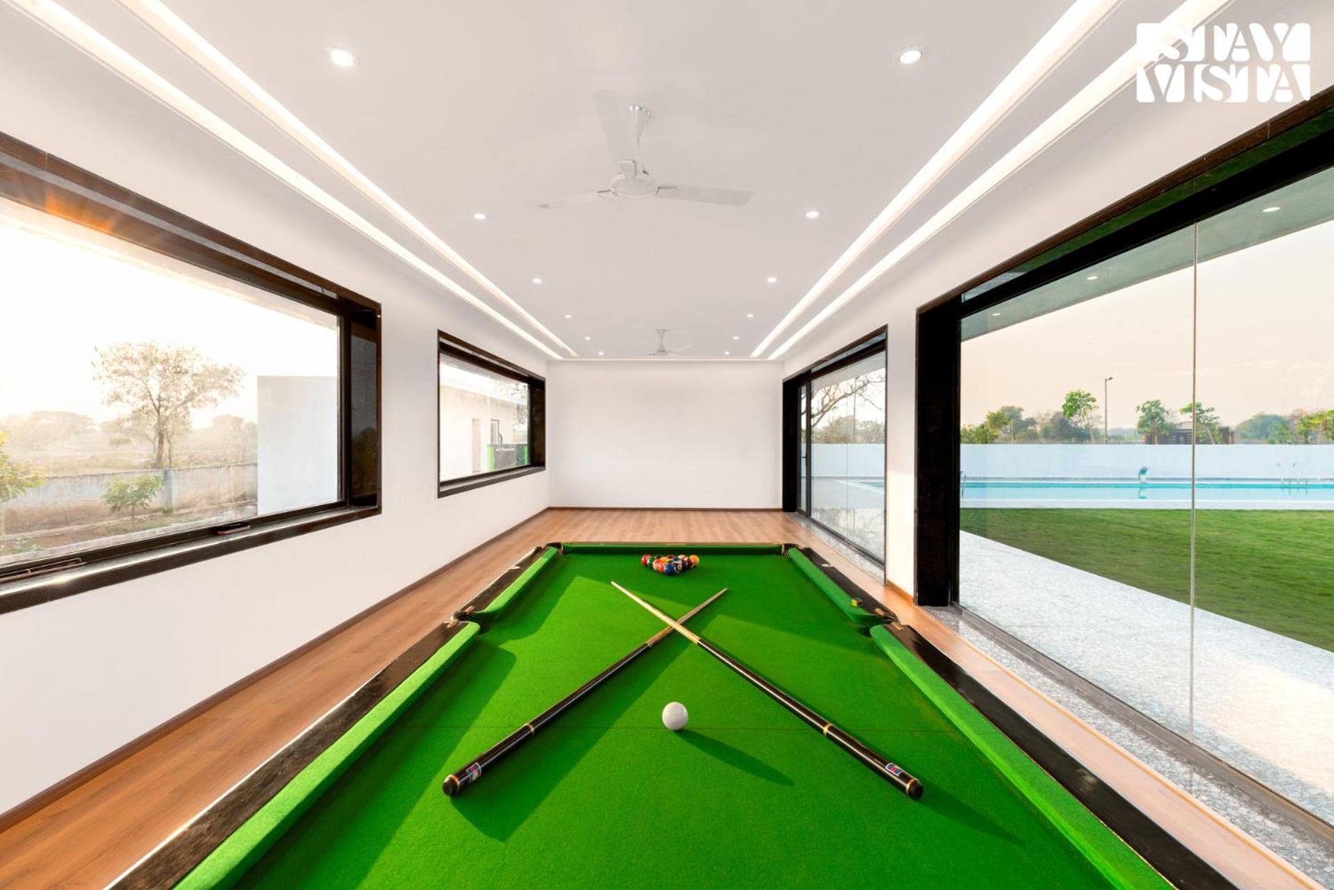 Stayvista At Aj House With Pvt Pool & Projector Set-Up Haiderabad Buitenkant foto